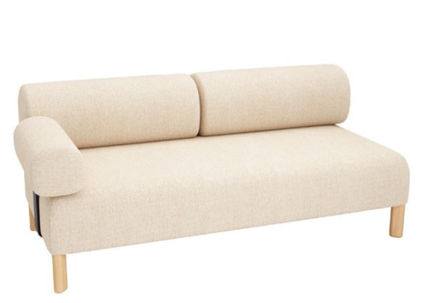 PEBBLE TWO SEAT-2 BACKREST-ARM-BONE